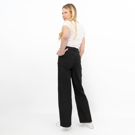 M&S Wide Leg Jeans Black