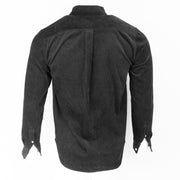 CARHARTT WIP Madison Black Button-Down Collar Logo-Embroidered Cotton-Corduroy Shirt