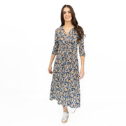 Seasalt Blue Chapelle Dress in Woodland Garlic Marine - Quality Brands Outlet