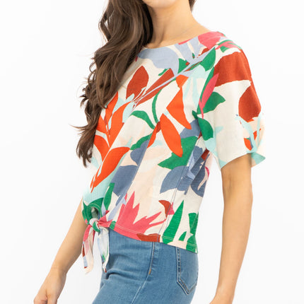 White Stuff Sara Tie Hem Top-Quality Brands Outlet-