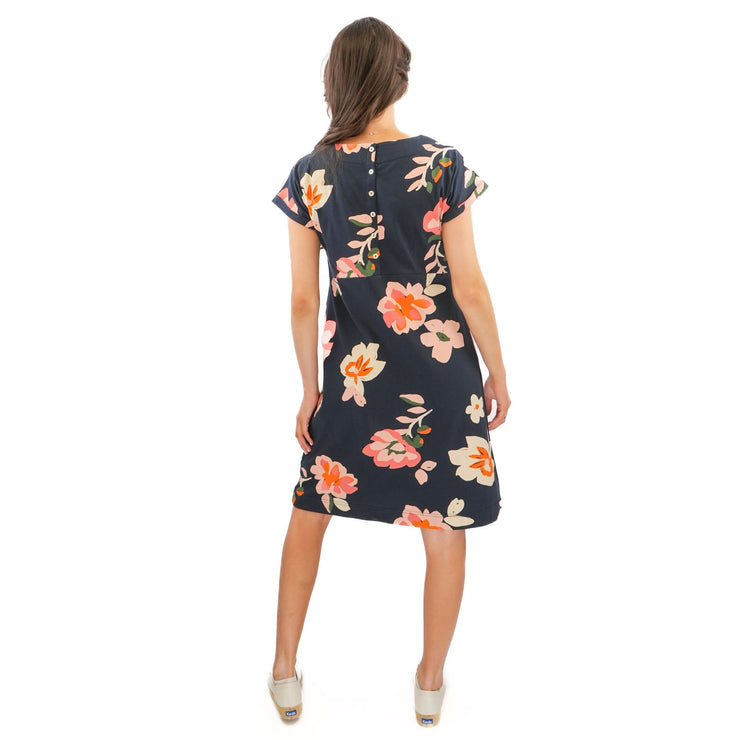 Weird Fish Navy Tallahassee Dress - Quality Brands Outlet