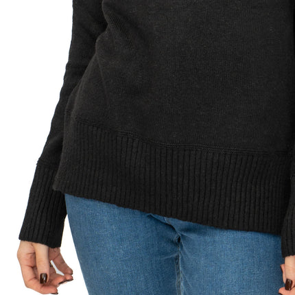 Nobodys Child Longline Jumper Funnel Neck Supersoft Black-Quality Brands Outlet-