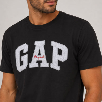 Men's Graphic T-Shirt Short Sleeve - Black