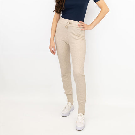 River Island Womens Ribbed Knit Jersey Skinny Leg Joggers