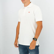 Crew Clothing Company Lightweight Polo Shirt White