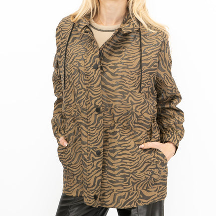 Ted Baker Neina Womens Raincoat Animal Print