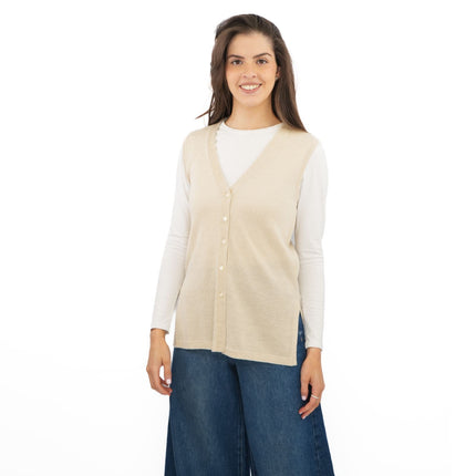 M&S Gold Sparkle Sleeveless Knit Vests - Quality Brands Outlet