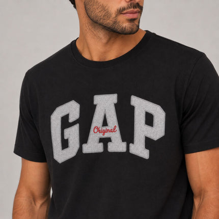 Men's Graphic T-Shirt Short Sleeve - Black