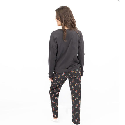 M&S Cotton Christmas Pyjama Set - Size M Only - Quality Brands Outlet