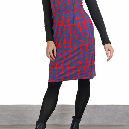 White Stuff Red Navy Jersey Dresses-Quality Brands Outlet-