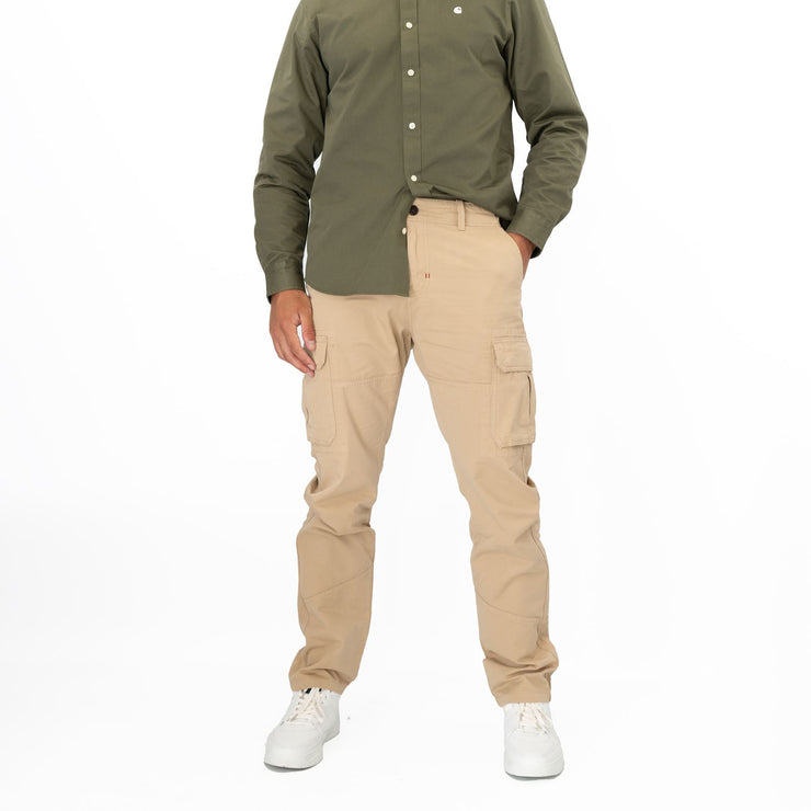 Joules Mens Beige Penington Cigar Cargo Trousers