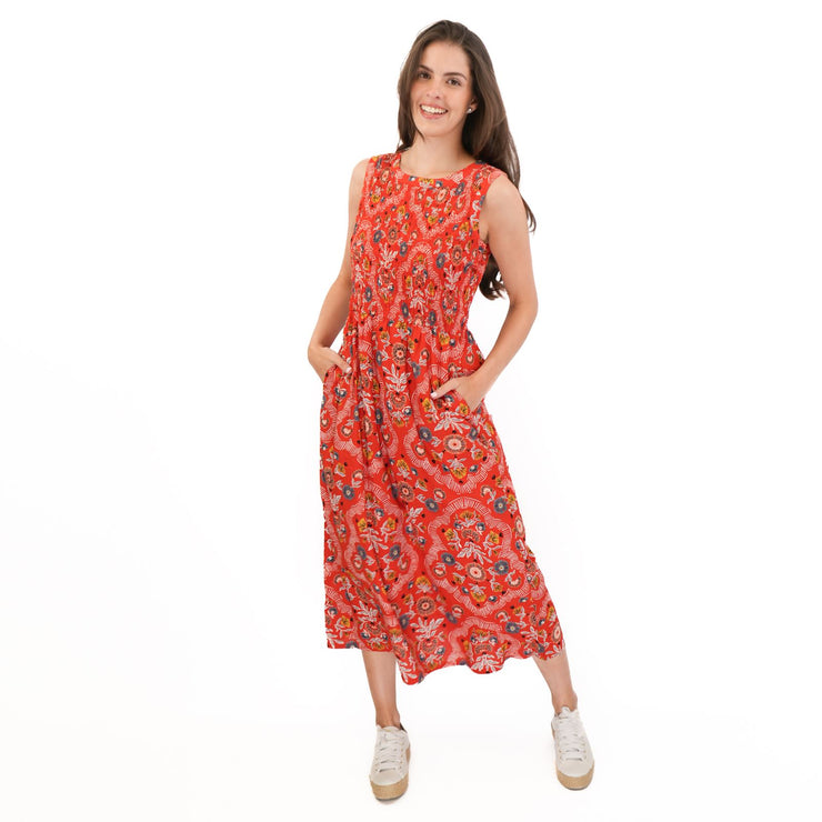 Seasalt Meadowsweet Midaxi Floral Dress - Quality Brands Outlet