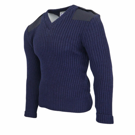 Balmoral V Neck Jumper 100% Wool - Quality Brands Outlet