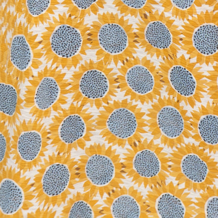 Seasalt Womens Polmanter Yellow Sunflower Jersey Dress-Quality Brands Outlet-