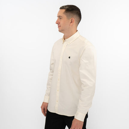 Premium Brand Shirt Long Sleeve Madison Cream