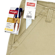 Wrangler Mens Cargo Shorts Beige Stone