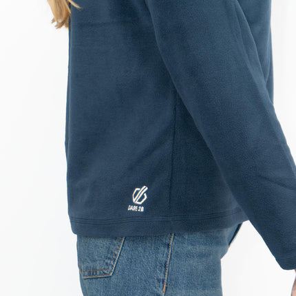 Dare 2B Womens Fleece Jacket Lightweight Freeform Half Zip Blue-Quality Brands Outlet-