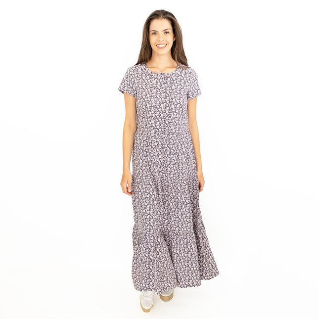 Seasalt New Dance Midi Dress Blossom Lavender-Quality Brands Outlet-