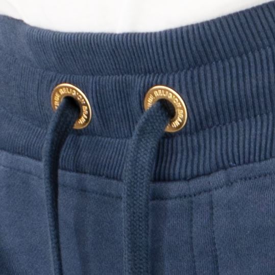 True Religion Mens Joggers Navy Blue With Gold Details