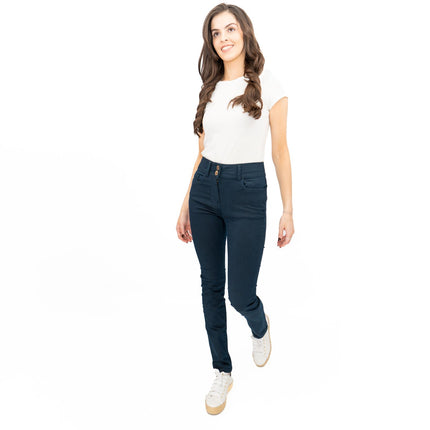 Phase Eight Skinny Jeans Navy Aida Trousers - Quality Brands Outlet