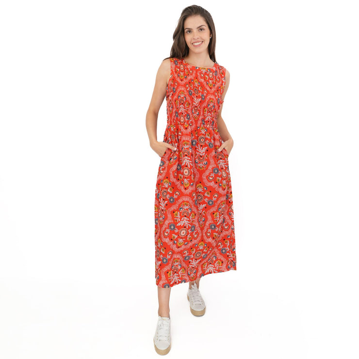 Seasalt Meadowsweet Midaxi Floral Dress - Quality Brands Outlet
