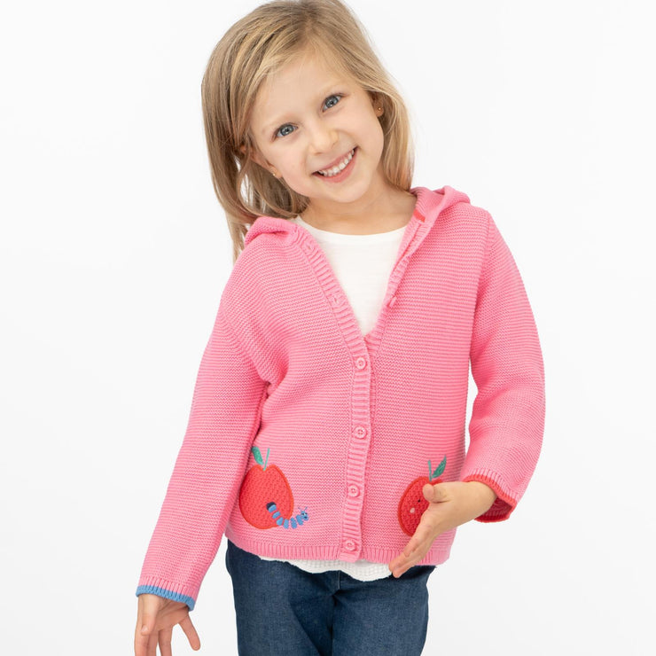 Joules 2025 pink cardigan