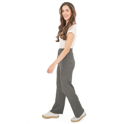 M&S Waffle Lounge Pants Charcoal Trousers - Quality Brands Outlet