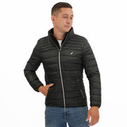 Nautica Performance Double Zip Puffer Jacket Black - Quality Brands Outlet