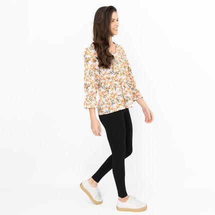 Seasalt Womens Fountain Peplum Top Mimosa Chalk-Quality Brands Outlet-
