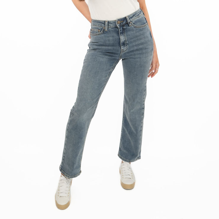 M&S Autograph Blue Jeans High Waist Straight Leg - Quality Brands Outlet