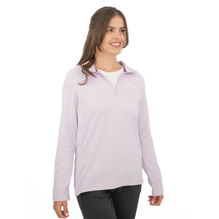 Regatta Lilac Sweethart Zip Neck Fleece-Quality Brands Outlet-