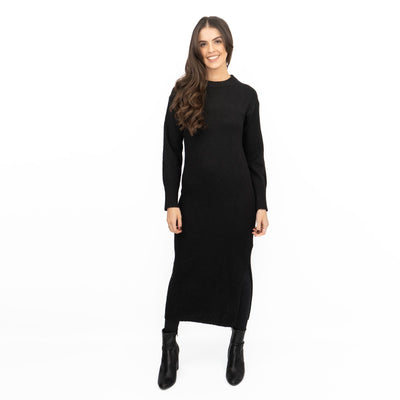 Nobodys Child Black Midi Jumper Dress - Quality Brands Outlet