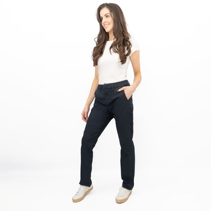 White Stuff Stretch Trousers Navy-Quality Brands Outlet-