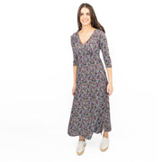 Seasalt Maggie Maxi Dress Navy Floral Moor Maritime - Quality Brands Outlet