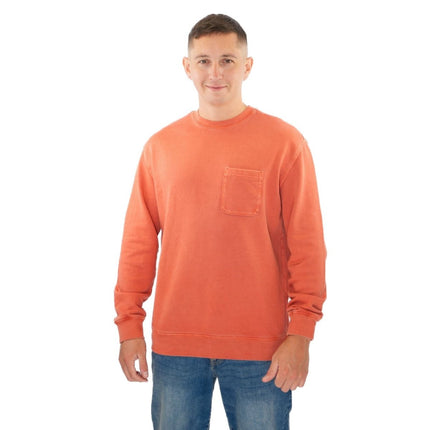 M&S Orange Sweatshirts Long Sleeve Tops-Quality Brands Outlet-