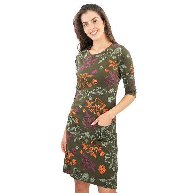 Weird Fish Green Starshine Dress - Quality Brands Outlet