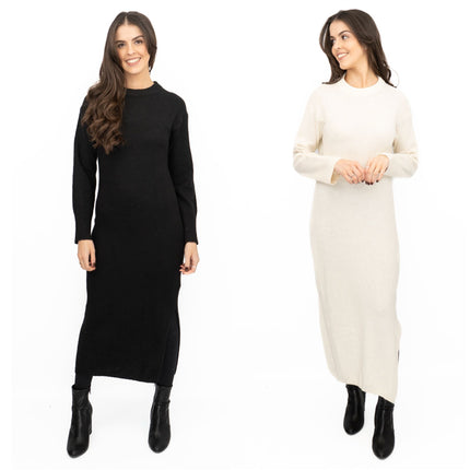 Nobodys Child Black Midi Jumper Dress - Quality Brands Outlet