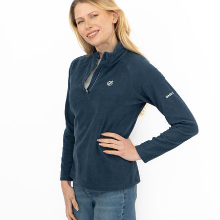 Dare 2B Womens Fleece Jacket Lightweight Freeform Half Zip Blue-Quality Brands Outlet-
