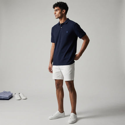 Joules Woody Navy Cotton Pique Polo Shirt - Quality Brands Outlet