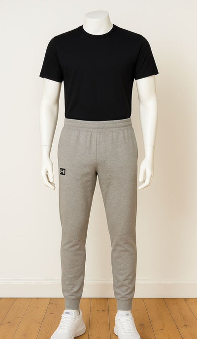 Under Armour Mens Classic Grey Jogger Sweatpants - Quality Brands Outlet
