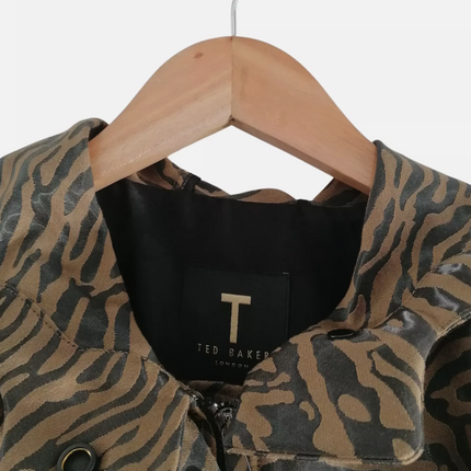 Ted Baker Neina Womens Raincoat Animal Print