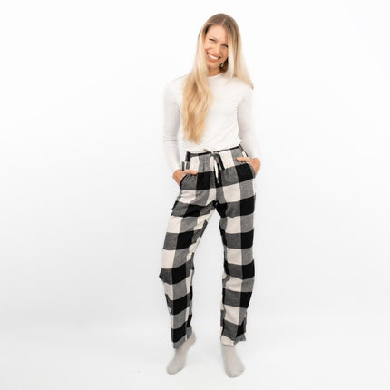 Old Navy Plaid Tartan PJ Black Buffalo Style Pyjama Trousers-Quality Brands Outlet-