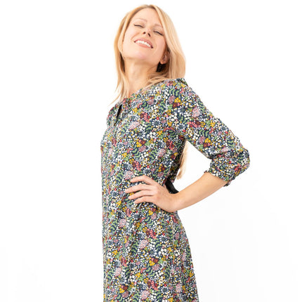 Seasalt Southern Sun Floral Midi Dress-Quality Brands Outlet-