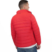 Nautica Performance Double Zip Puffer Jacket Red - Quality Brands Outlet