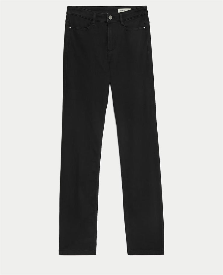 M&S Per Una Roma High Waisted Straight Leg Jeans Black