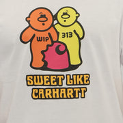 Carhartt WIP Mens Gummy Bear White T-shirt