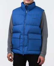 Springfield Gilet Insulated Padded Vest Blue Full Zip