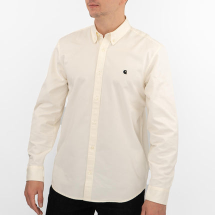 Premium Brand Shirt Long Sleeve Madison Cream