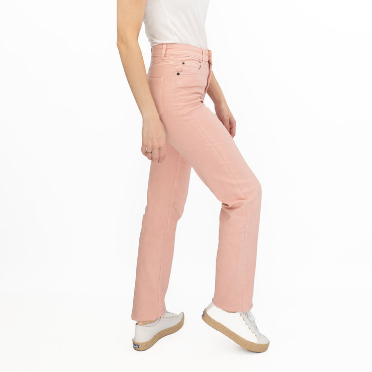 M&S Full Length Straight Leg Light Pink Denim Trousers