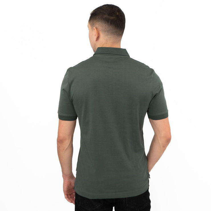 M&S Mens Autograph Polo Shirt Supima Cotton Olive